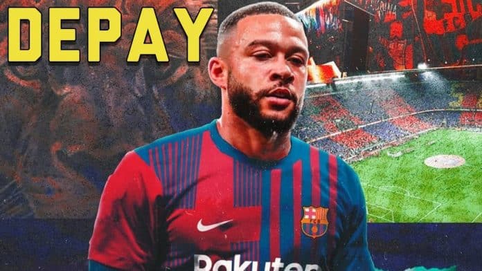 Memphis Depay signs for FC Barcelona on a free transfer Memphis Depay signs for FC Barcelona on a free transfer