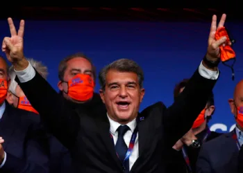 Joan Laporta completes 100 days as Barcelona president.
