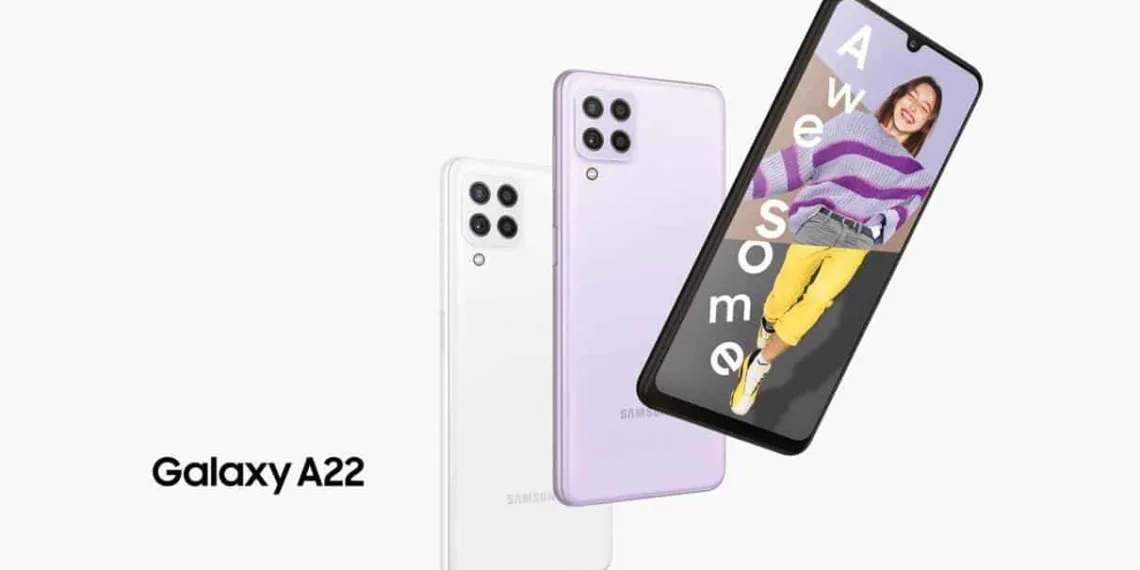 Samsung Galaxy A22 4G Indian variant price revealed
