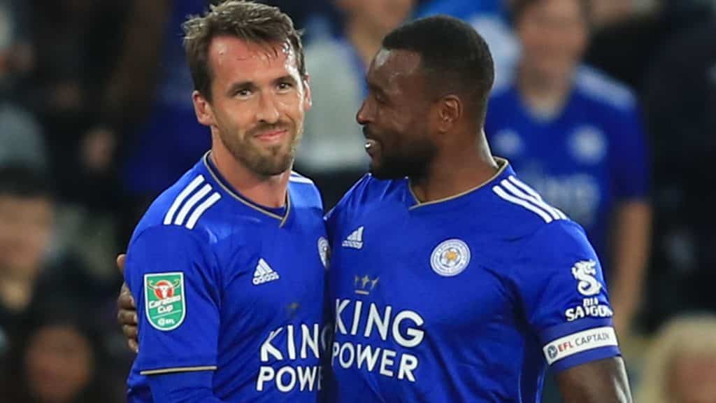 skysports christian fuchs wes morgan 5016457 Leicester City announce squad clear out with nine released players