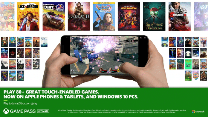 Xbox Touch Controls