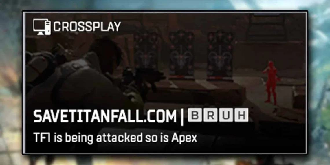 Hackers who are annoyed with Titanfall hackers hacked the game Apex legend