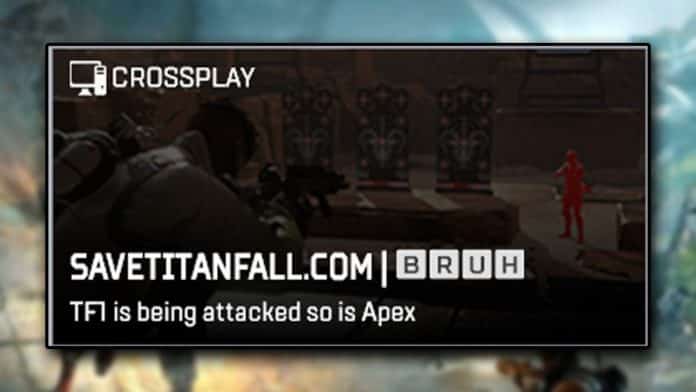 Hackers who are annoyed with Titanfall hackers hacked the game Apex legend