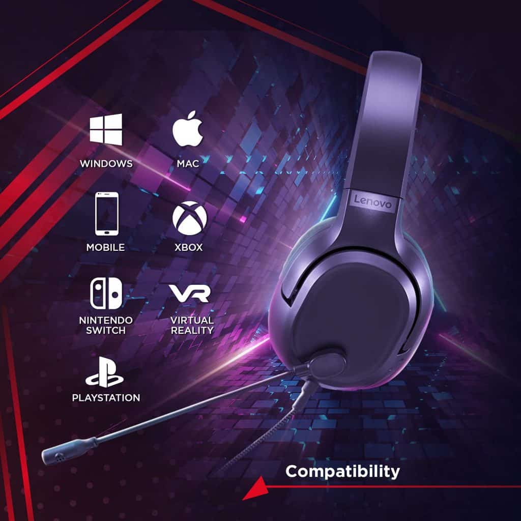 Lenovo IdeaPad H100 Gaming Headset launched before Prime Day at ₹2,250