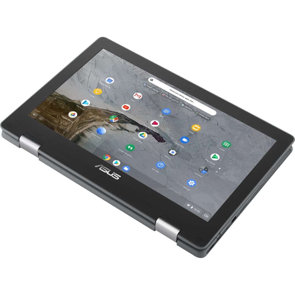 ASUS Chromebook Flip C214 Product photo 1A Dark Grey 27 Non touch screen Non stylus
