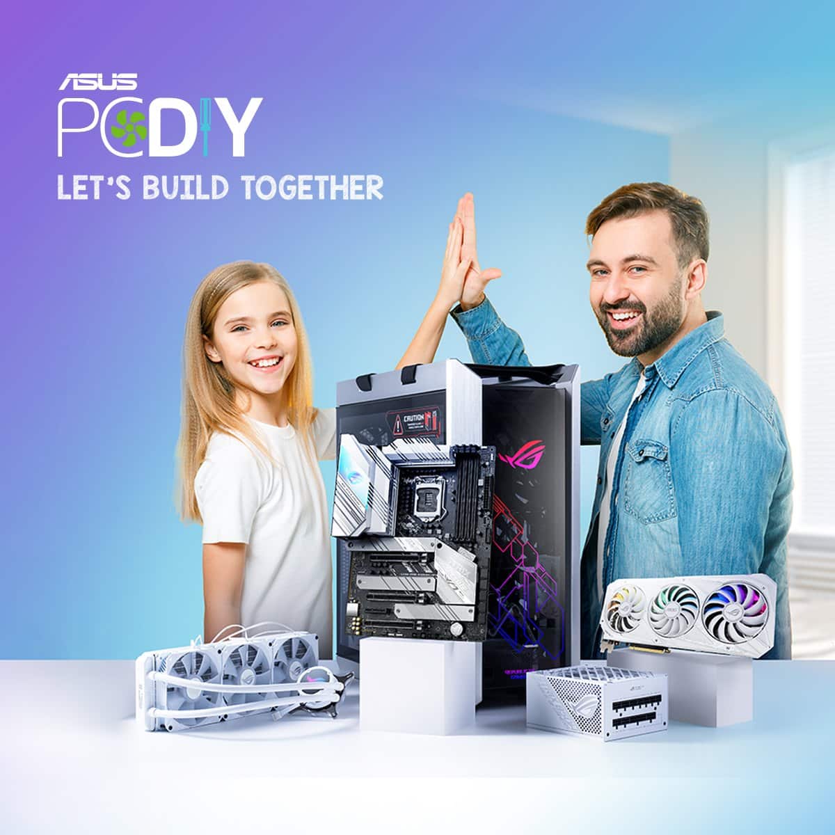 ASUS announces Let’s Build Together PC DIY Campaign