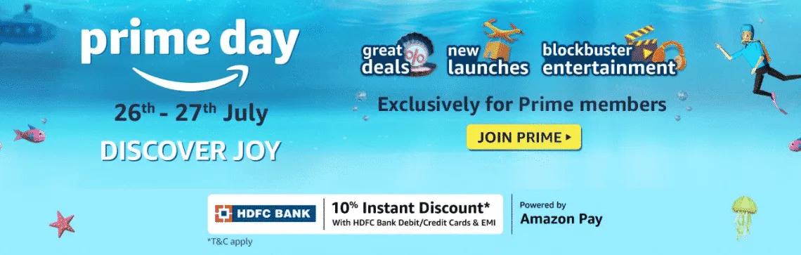 LAST DAY to get the best of appliances during Prime Day on Amazon.in!