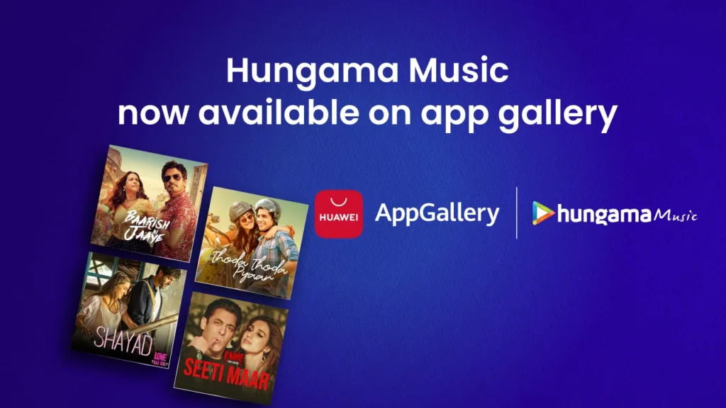 AppGallery & Hunagma Music Logo_TechnoSports.co.in