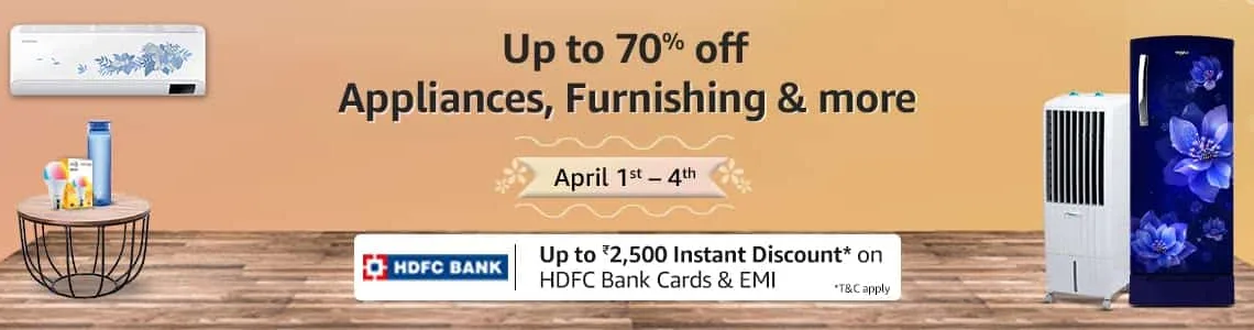 Amazon India announces ‘Mega Home Monsoon Sale’ from 8th to 11th July