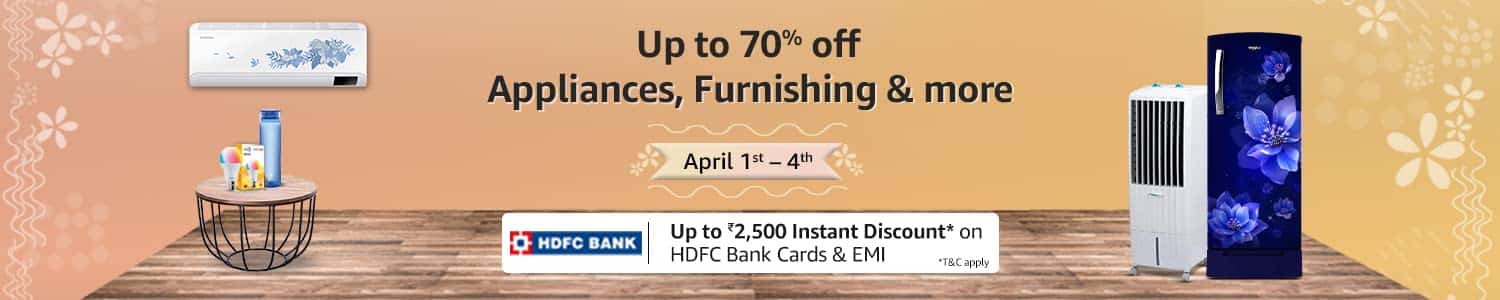 Amazon India announces ‘Mega Home Monsoon Sale’ from 8th to 11th July