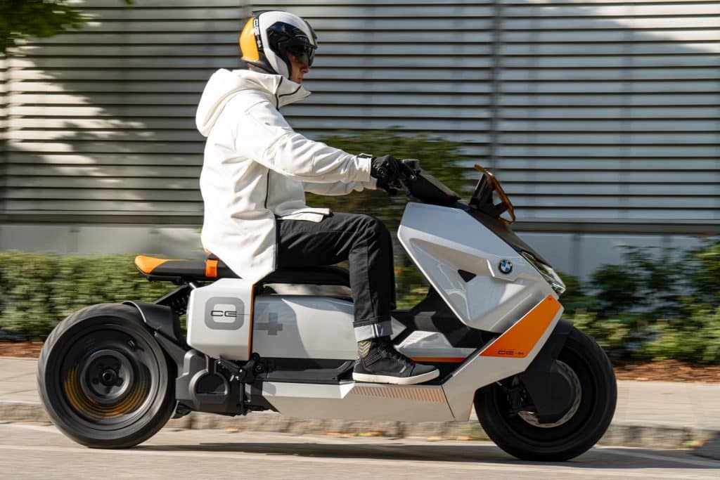 Meet BMW’s futuristic CE 04 electric scooter