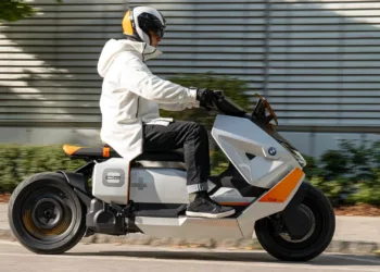 Meet BMW’s futuristic CE 04 electric scooter