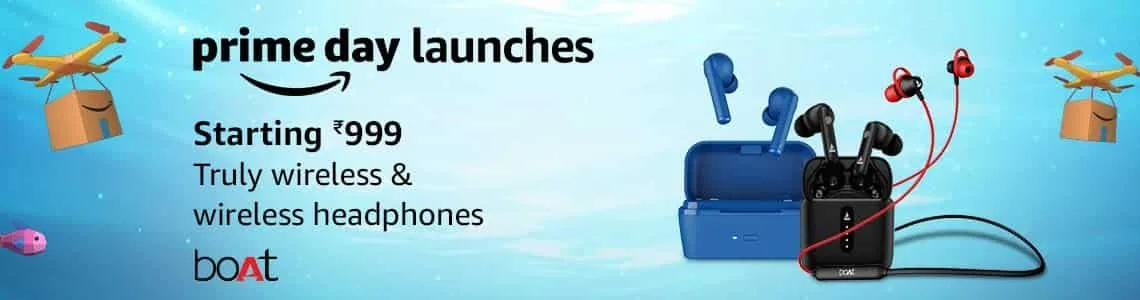 boAt will launch TWS and Bluetooth headphones on Amazon Prime Day