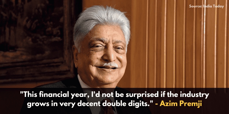 Content 11 Azim Premji believes Indian IT Industry revenues to hit double-digit growth in FY22