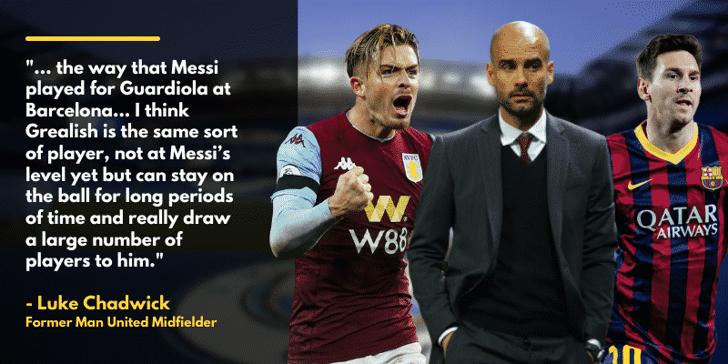 Content 34 Could Jack Grealish be Pep Guardiola’s new Lionel Messi if his Man City move is finalized?