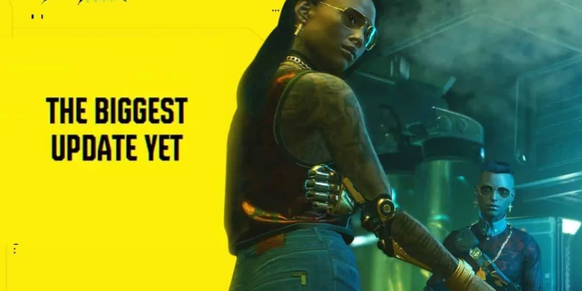 The biggest update on Cyberpunk 2077, brand new marketing campaign teases