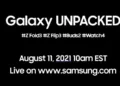Samsung Galaxy Unpacked Event is on 11th August