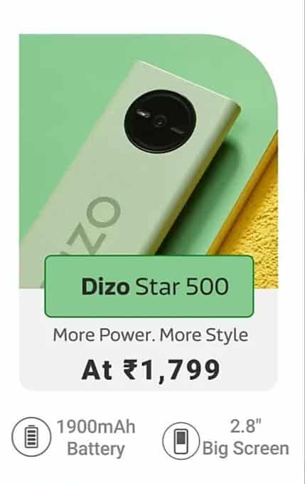 E5hEXZGVEAQ3OVk DIZO Star 300 and DIZO Star 500 launched in India