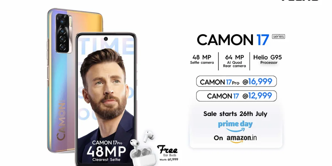 TECNO Camon 17 and Camon 17 Pro launched with 90Hz display and MediaTek processor in India