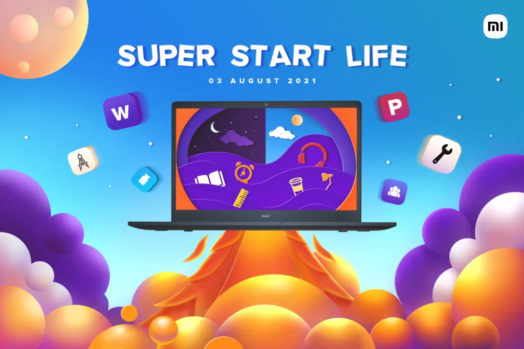 RedmiBook launching in India on 3rd August