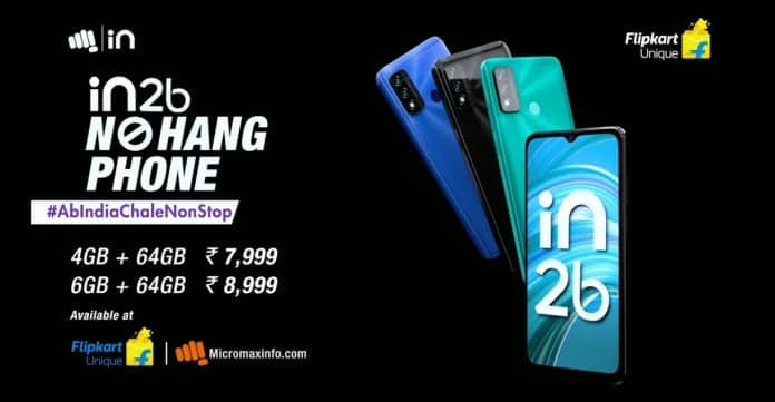 Micromax launches IN 2b – ‘NO HANG PHONE’ launched in India at Rs.7,999 Micromax launches IN 2b – ‘NO HANG PHONE’ launched in India at Rs.7,999