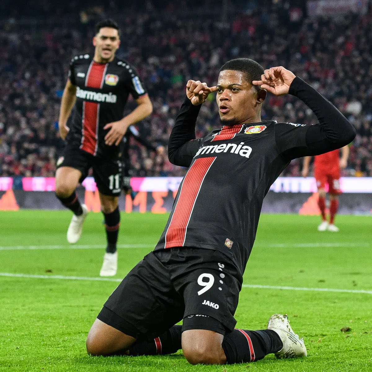 Aston Villa reach an agreement with Bayer Leverkusen for Leon Bailey
