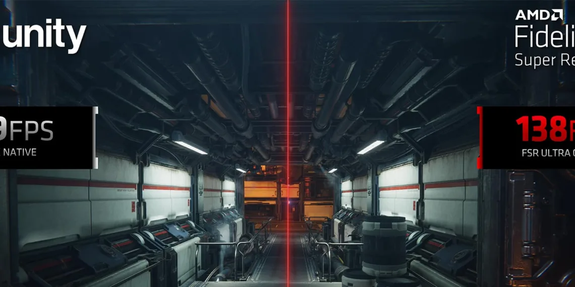 AMD FidelityFX Super Resolution is now available for developers on GPUOpen, also on Unity & Unreal Engine