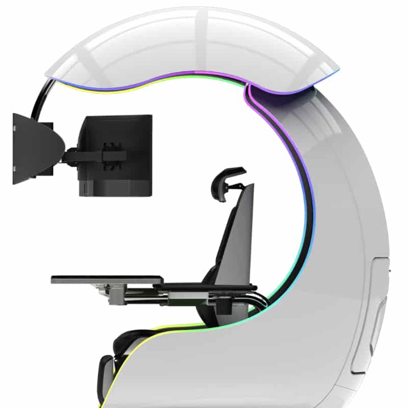 GamingPod 1 Orb X is multiple workstations with a full immersion of mind experience