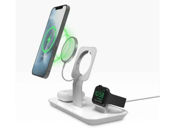 Mophie Releases New 3-in-1 MagSafe Compatible Charging Stand for iPhone and Airpods Mophie Releases New 3-in-1 MagSafe Compatible Charging Stand for iPhone and Airpods