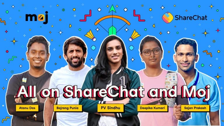 India’s leading athletes join ShareChat and Moj ahead of the biggest sporting event