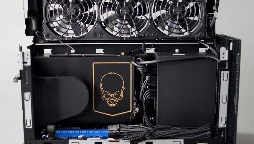 Intel’s disassembled NUC 11 Extreme PC looks dope but has heat issues