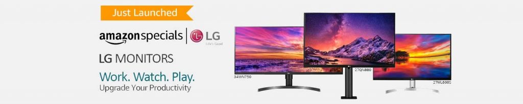 LG launches four new monitors on Amazon Prime Day