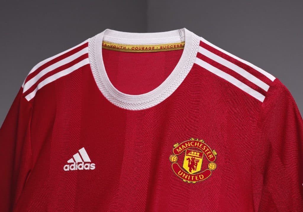 MANCHESTER UNITED HOME JERSEY1 Adidas and Manchester United reveal 2021-22 Home Jersey, bringing a modern design to classic club style