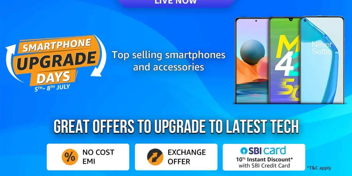 Amazon India announces ‘Smartphone Upgrade Days’