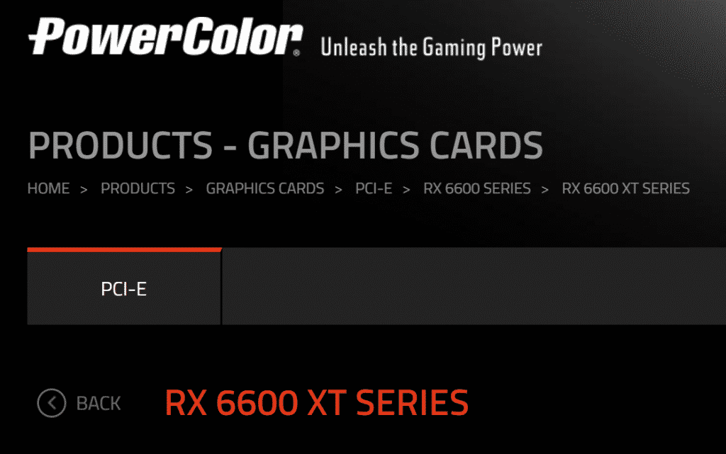 PowerColor confirms the upcoming Radeon RX 6600 series GPUs