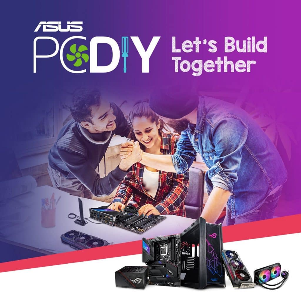 ASUS announces Let’s Build Together PC DIY Campaign