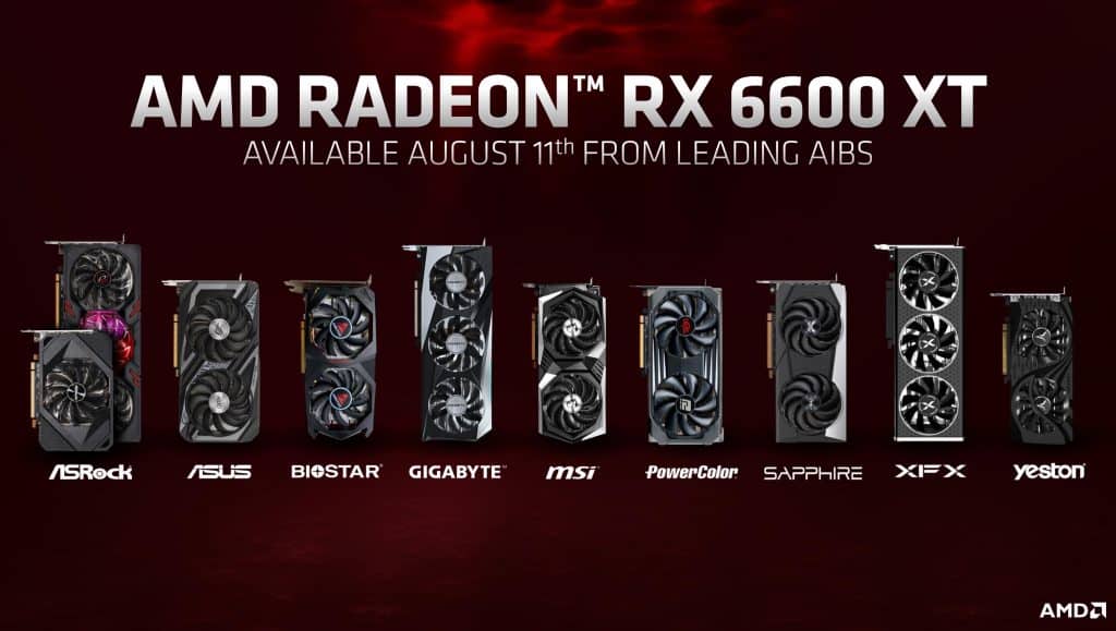AMD Radeon RX 6600 XT Graphics Card officially announced for $379