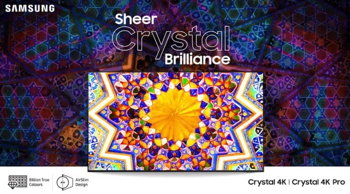Samsung Crystal 4K Pro TVs will start at Rs.36,990 during Prime Day sale_TechnoSports.co.in Samsung Crystal 4K Pro TVs will start at Rs.36,990 during Prime Day sale_TechnoSports.co.in