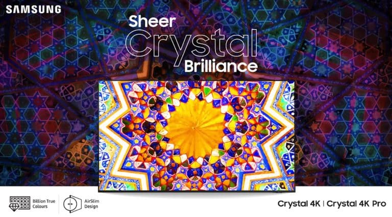 Samsung Crystal 4K Pro TVs will start at Rs.36,990 during Prime Day sale_TechnoSports.co.in