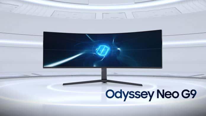 Samsung’s 49-inch curved gaming monitor Odyssey G9 2021 teased in new video