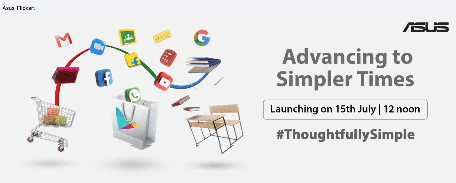 Asus to launch new Chromebook in India via Flipkart on 15th July