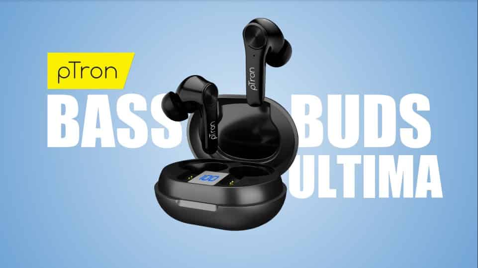 pTron Bassbuds Ultima launching with ANC in the Amazon Prime Day pTron Bassbuds Ultima launching with ANC in the Amazon Prime Day