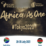 Rugby Africa wishes the South African and Kenyan rugby sevens teams well during the Tokyo Olympics