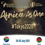Rugby Africa wishes the South African and Kenyan rugby sevens teams well during the Tokyo Olympics