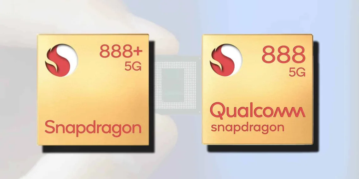 Snapdragon 888 Plus is similar to Snapdragon 888 in every way except for slight high clock speeds