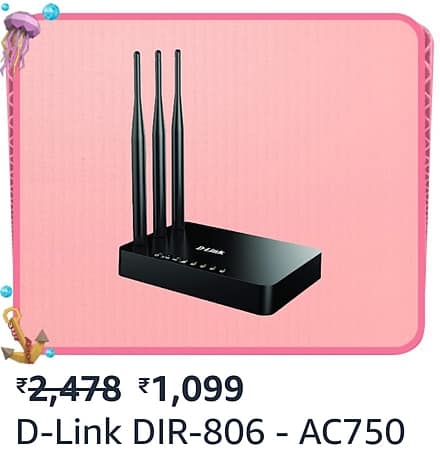 dlink Here are all the Exciting deals on Wi-Fi Routers coming up in Amazon Prime Day sale starting tonight
