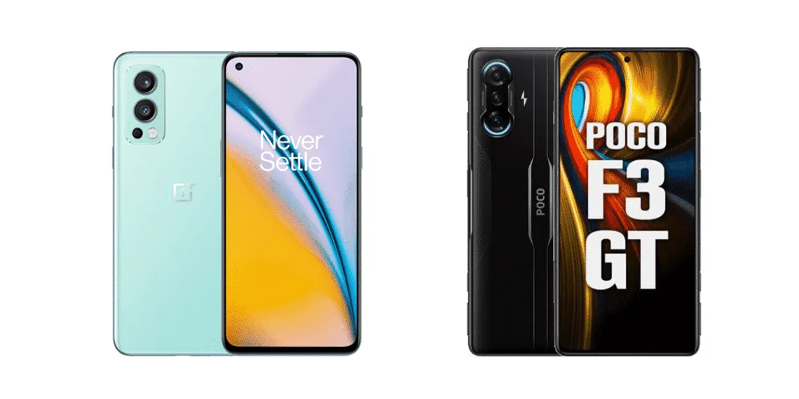 POCO F3 GT vs OnePlus Nord 2 5G: Which is the best?