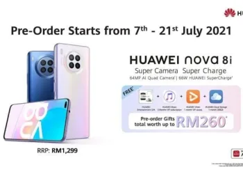 Huawei Nova 8i released in Malaysia with 66W fast charging