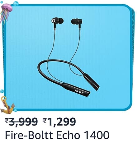 fire boltt echo Exciting deals on Headphones and Speakers revealed for Amazon Prime Day sale starting tonight