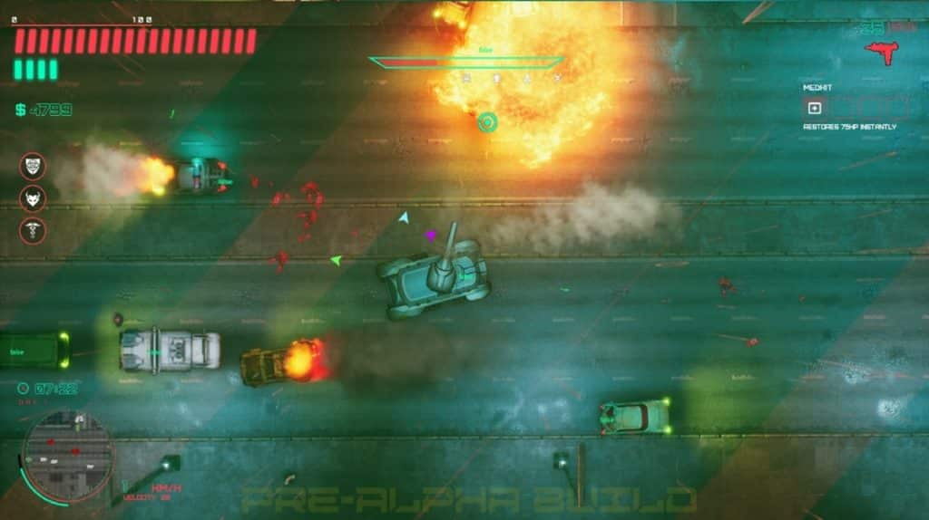 glitchpunk is grand theft auto 2 meets cyberpunk 2077 1616608034867 Cyberpunk action game Glitchpunk which is inspired by GTA 2 hits early access on 11th August